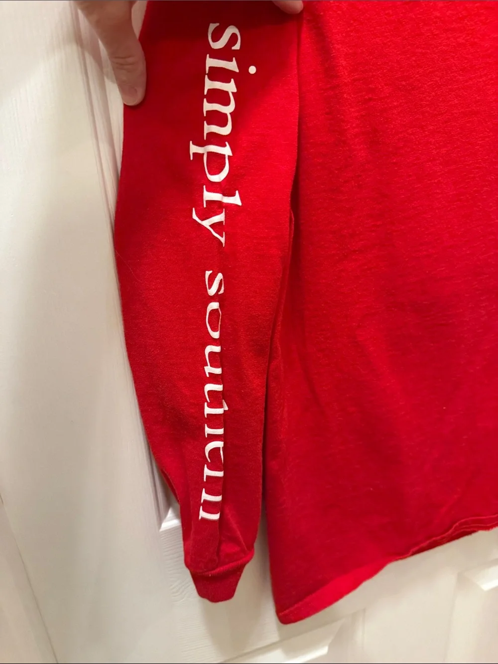 Simply Southern Kids Long-Sleeve Tee - Pink, Red, Charcoal